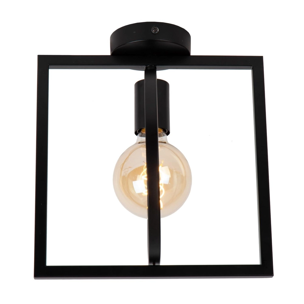 Unieke plafondlamp Suus zwart Lucide 5411212010865