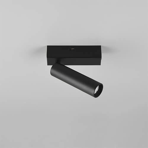 Slanke led wandspot Ambala zwart Trio 4017807612622