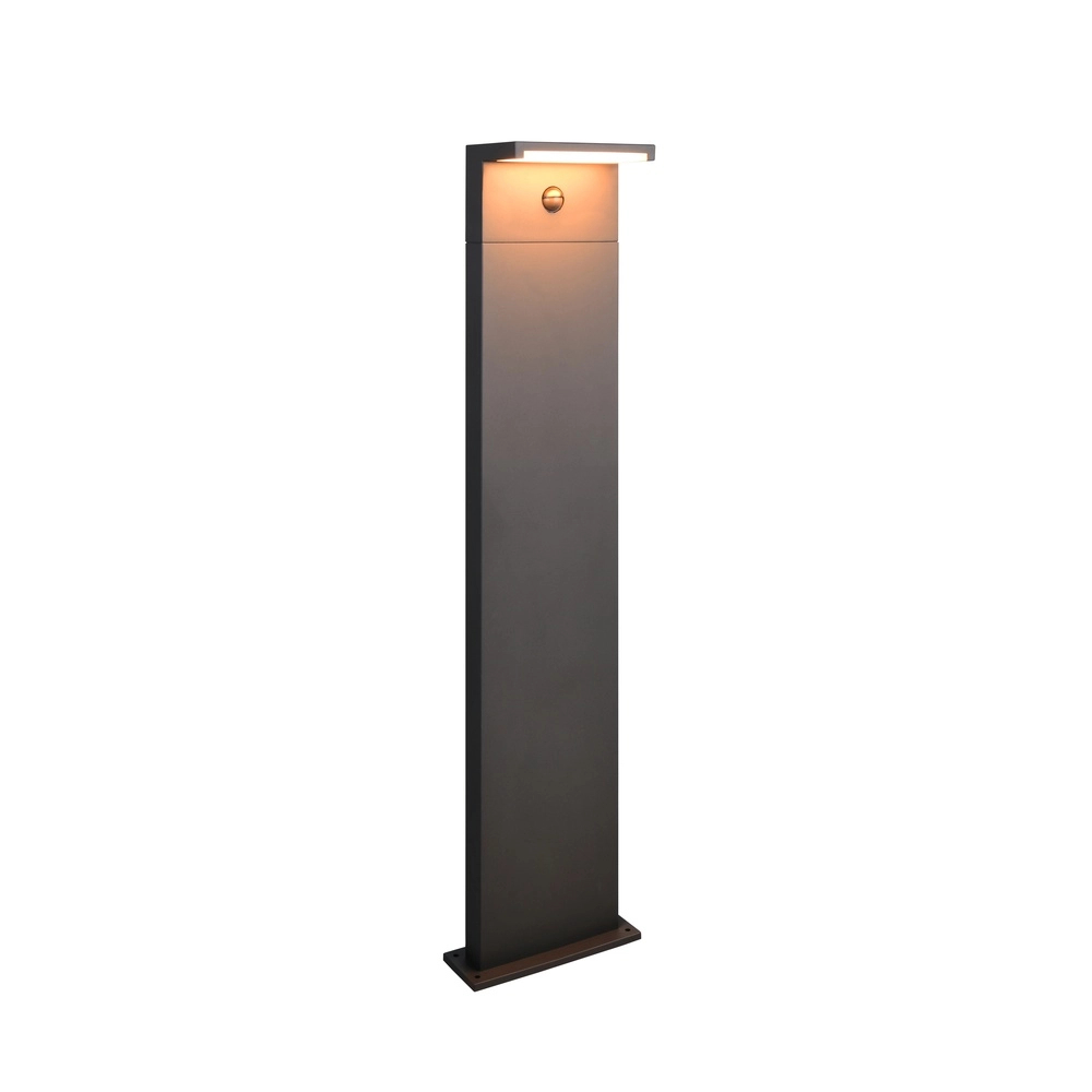 Moderne tuinlamp Ravi antraciet met sensor 100cm Trio 4017807686937
