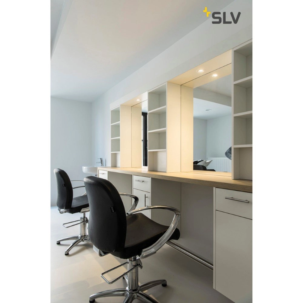 Plafond inbouwspot Pika wit SLV 4024163190060