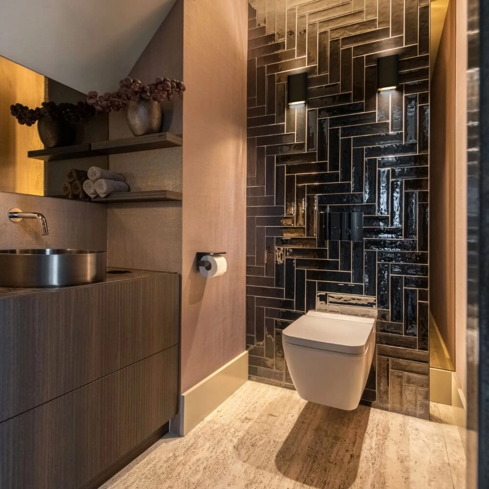 Wandlamp Diaz L Zwart Artdelight 8720701100275