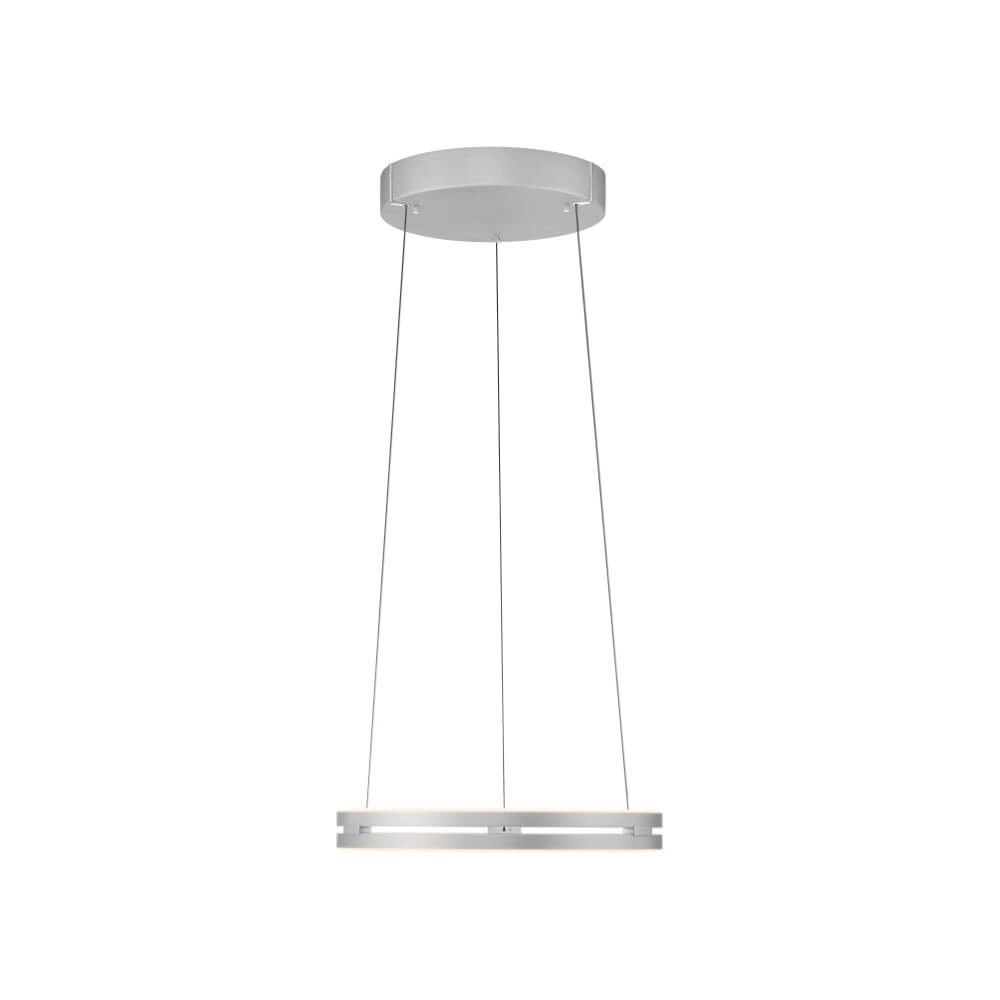 Strakke hanglamp Pure E-Loop aluminium Paul Neuhaus 4012248372272
