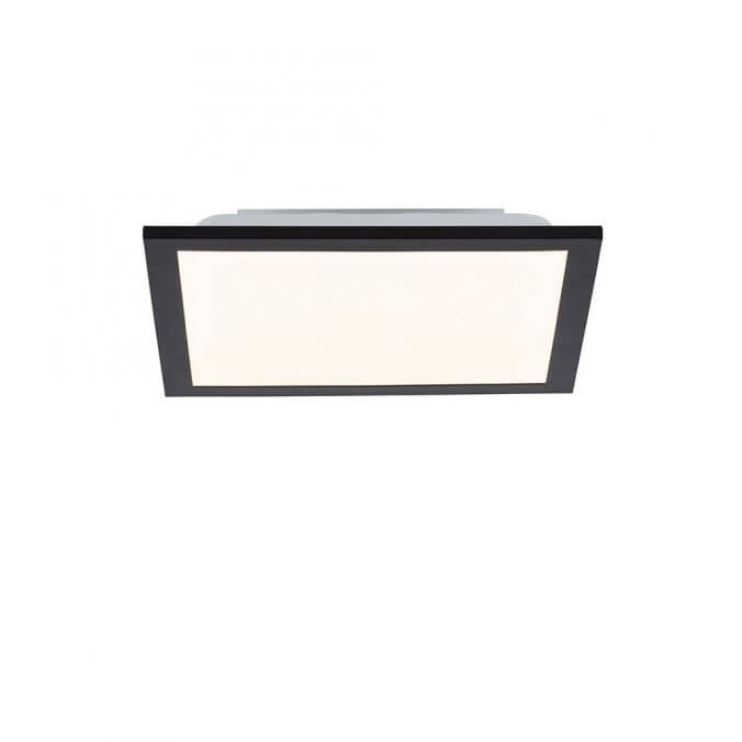 Led plafondlamp Flat 30 bij 30cm zwart