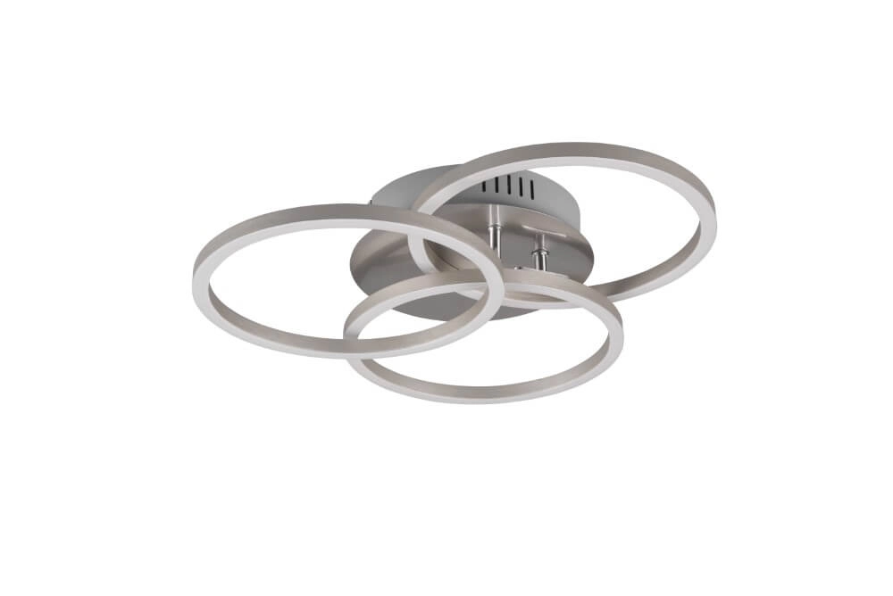 Plafonnière Circle 3-rings RVS Plafonnière Circle 3-rings RVS
