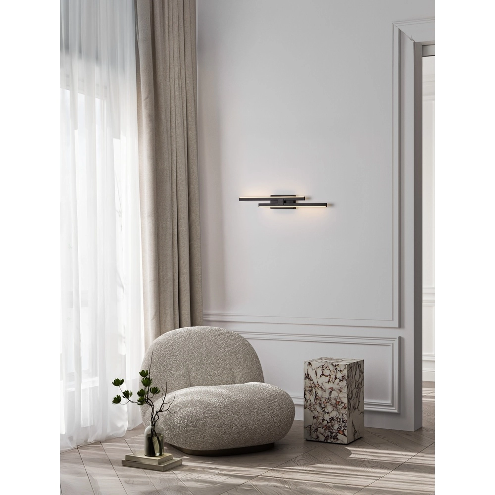 Design wandlamp Amica zwart Lyora 5212017468581