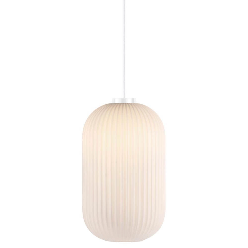Witte hanglamp Milford Ø 20cm Nordlux 5701581406988