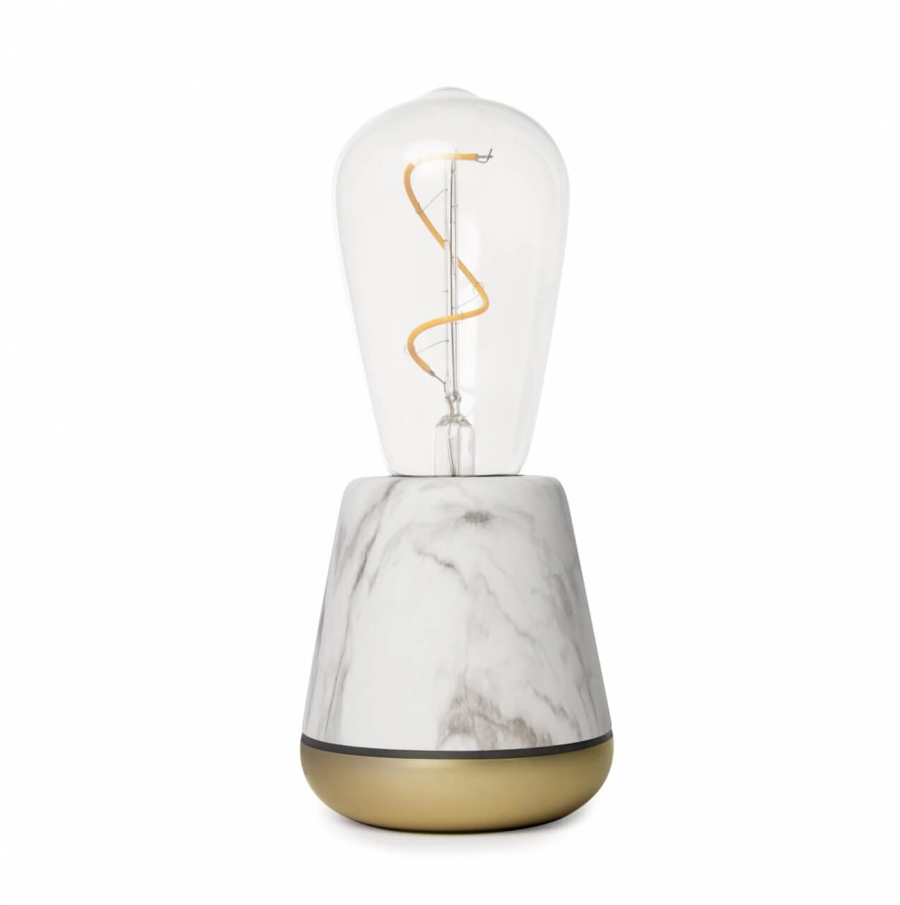 Oplaadbare tafellamp One White Marble Oplaadbare tafellamp One White Marble