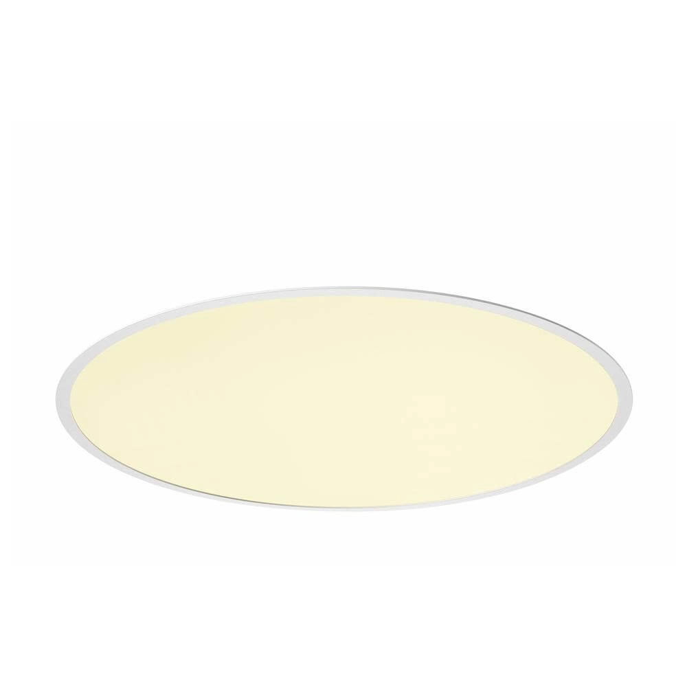 Inbouw plafondlamp Medo 60 wit Ø 60cm met frame SLV 4024163297660