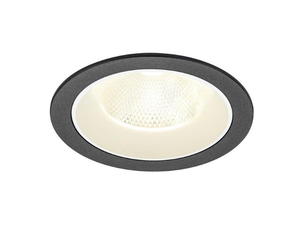 Inbouwspot Numinos L zwart/wit 4000K - 20gr