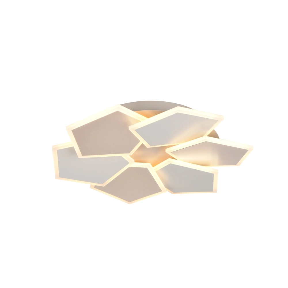 Unieke plafondlamp Zaya S mokka bruin Trio 4017807684995