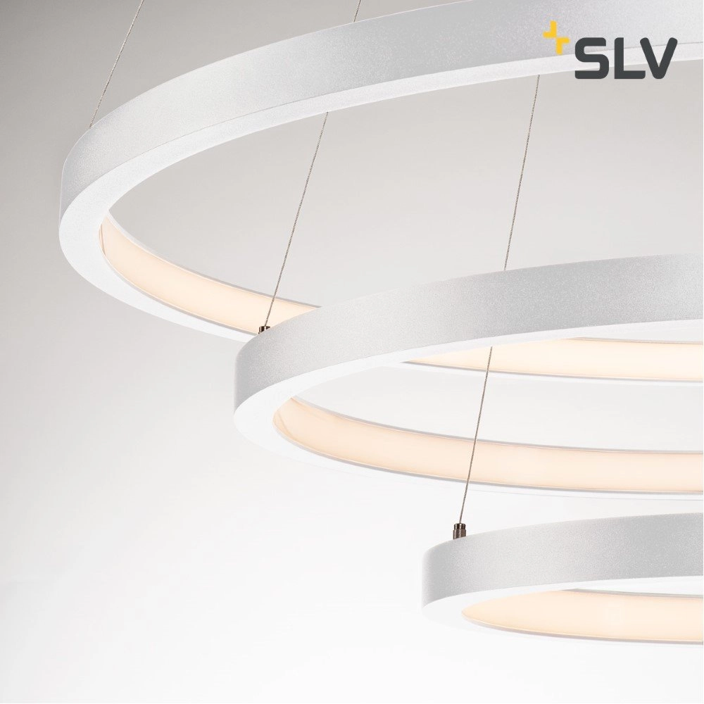 Led hanglamp One Triple 3-rings Ø 80cm dimbaar wit SLV 4024163231084