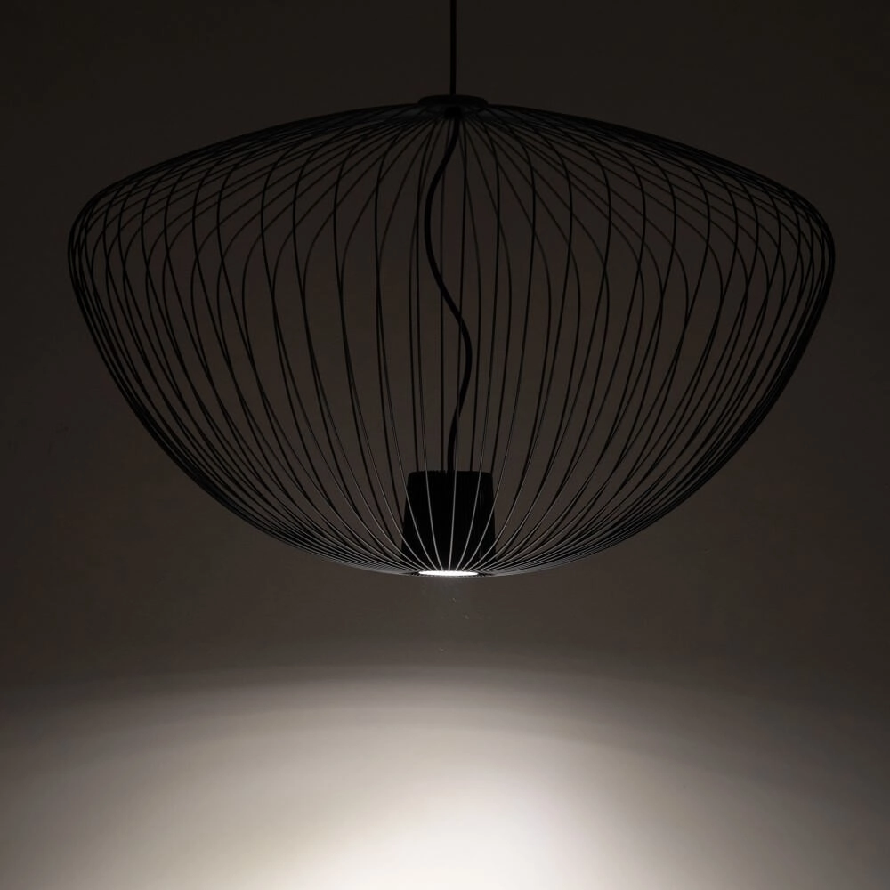 Rotan hanglamp Pumpkin L Ø 70cm Lyora 5903139112529