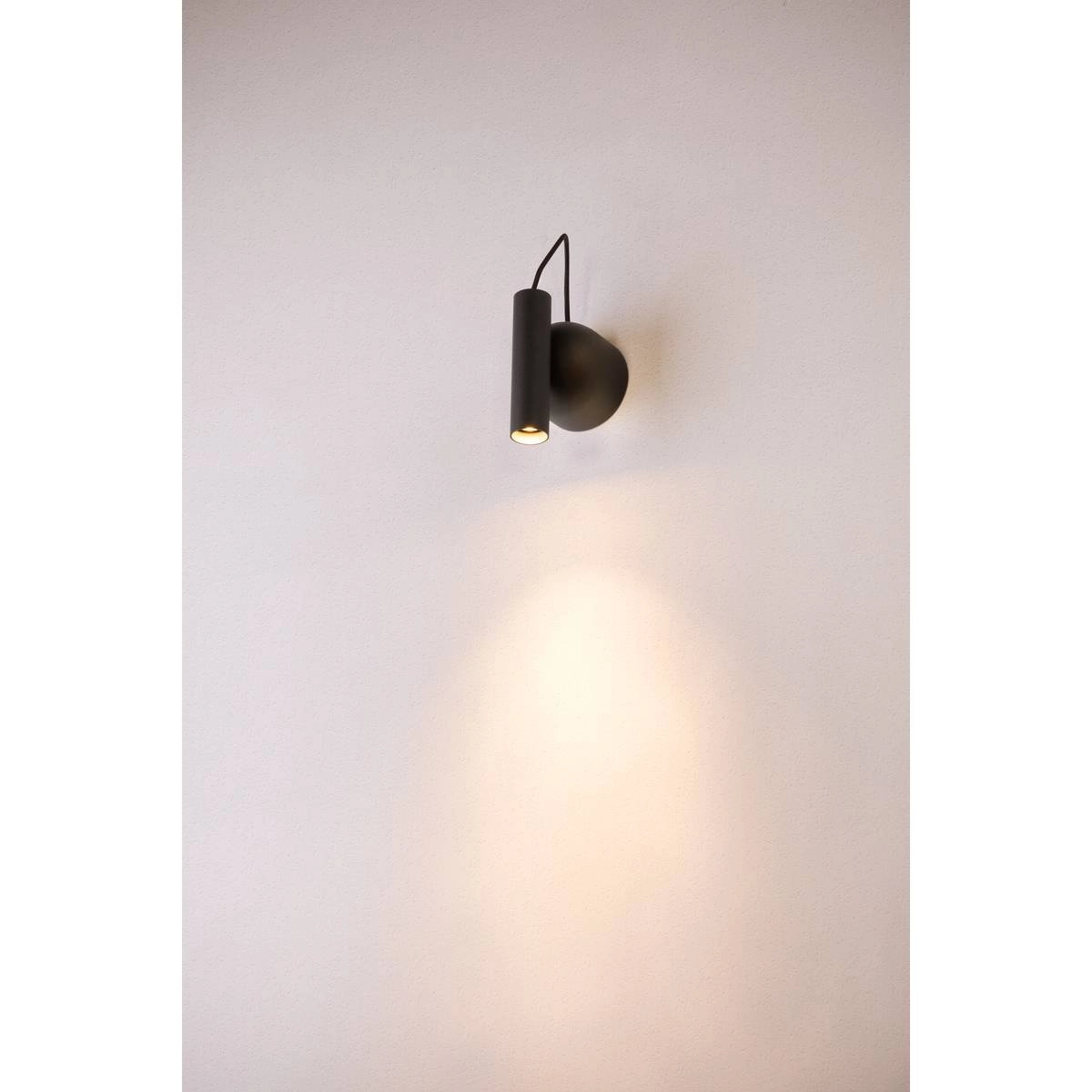 Slaapkamer wandspotje Karpo zwart SLV 4024163248563