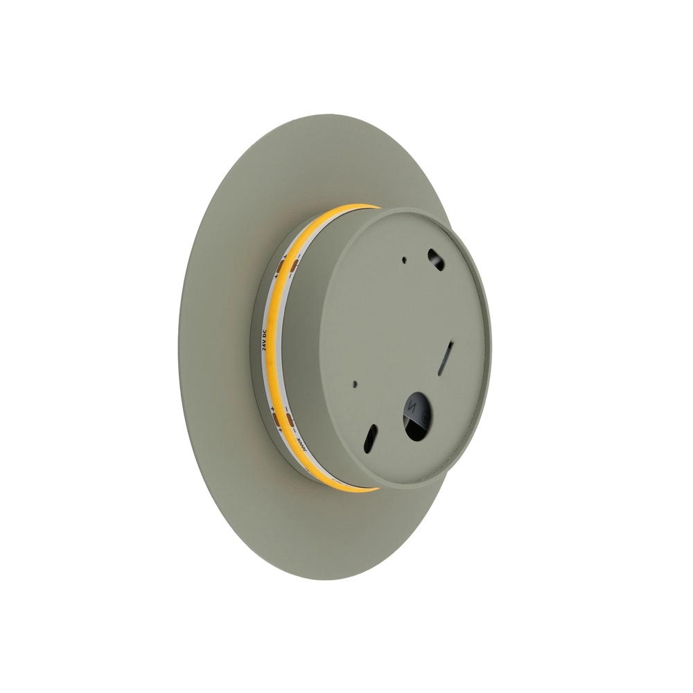 Design wandlamp Ring saliegroen Ø 15cm Lyora 5903139126632