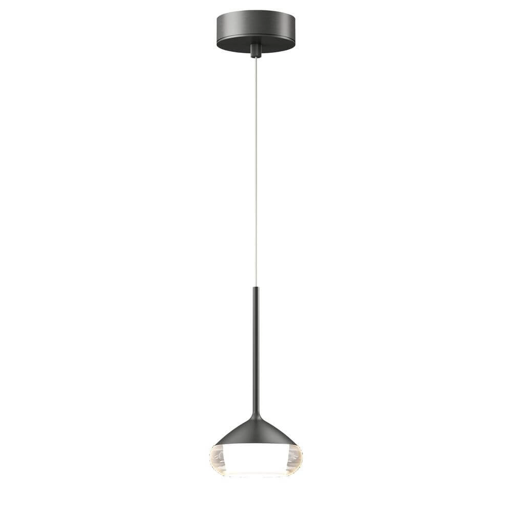 Design hanglamp Phoenix gun metal Ø 11,6cm