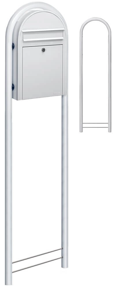 Brievenbus Classic S 9016 Wit Bobi 6417237039071