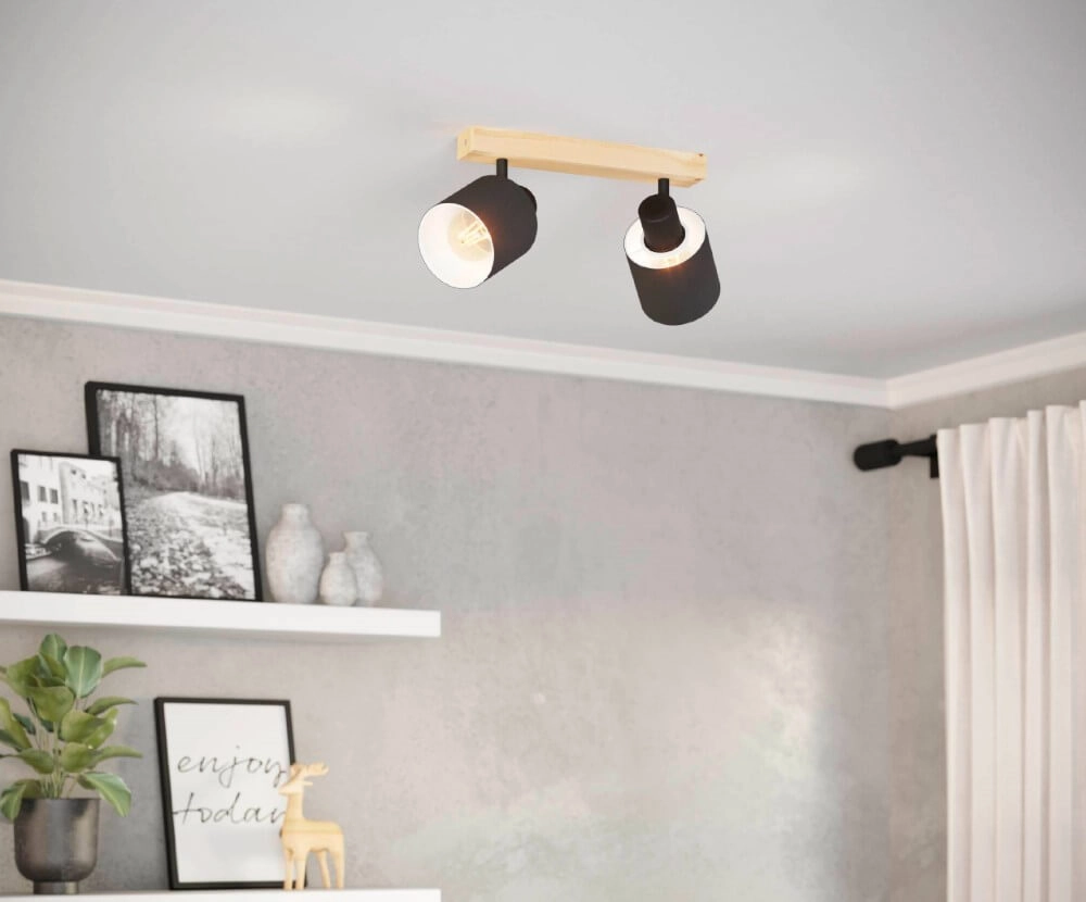 2-lichts plafondlamp Batallas Eglo 9002759994891
