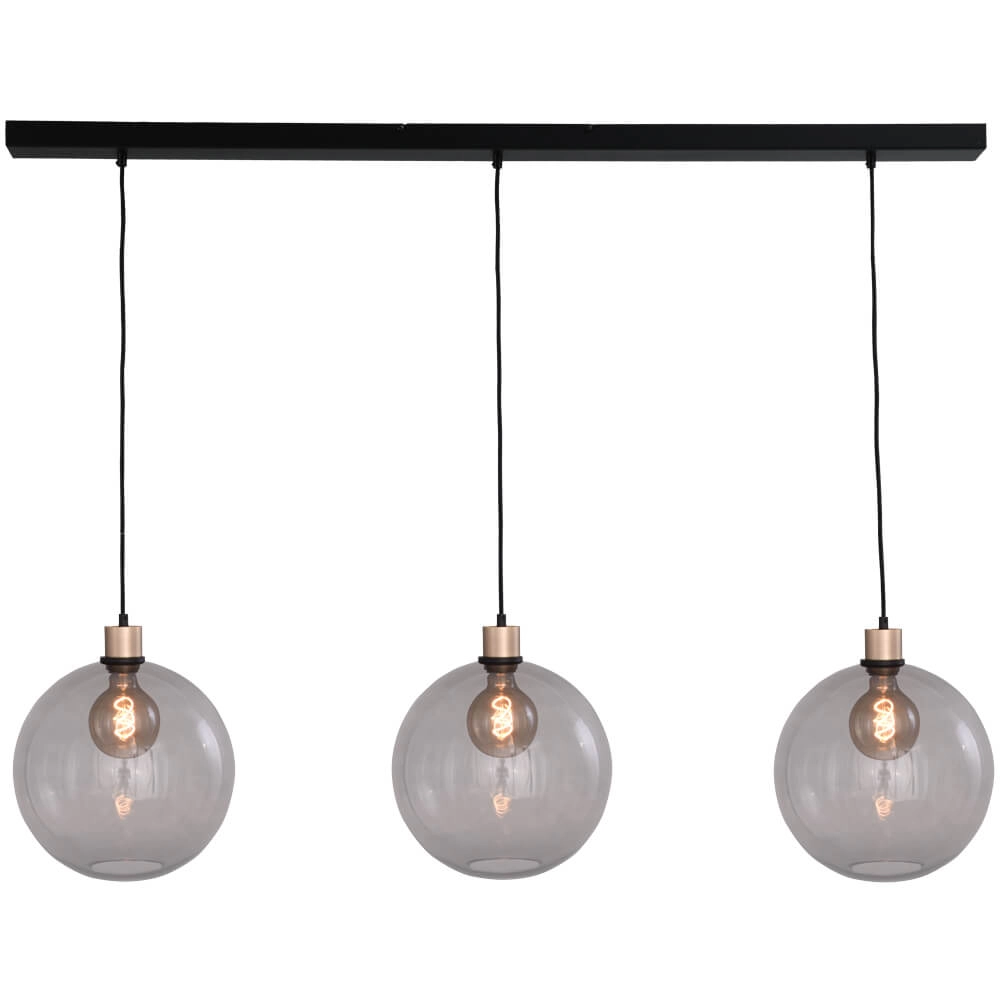 Hanglamp Lazise 3x Ø 30cm goud