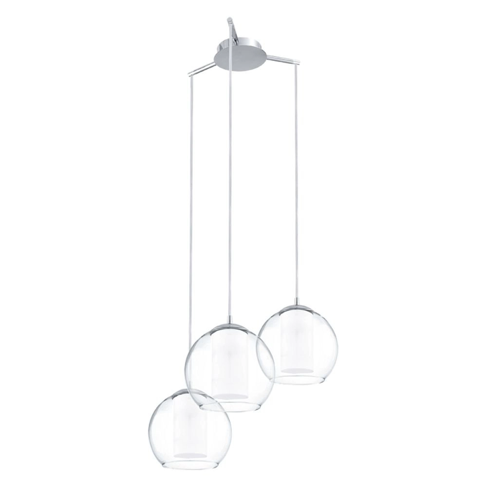 Hanglamp Bolsano 3-lichts chroom