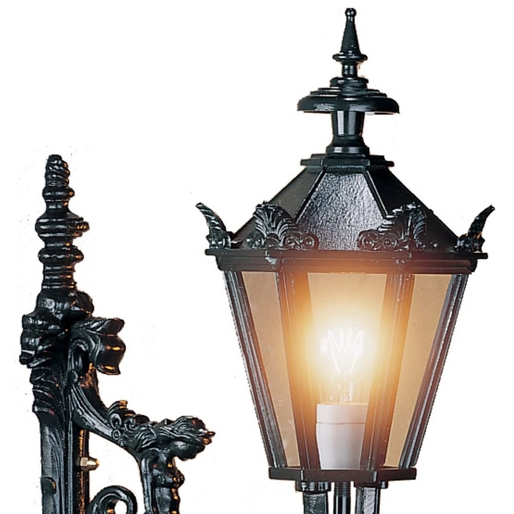 Wandlamp nostalgische stijl Diana zwart KS Verlichting 8714732140348