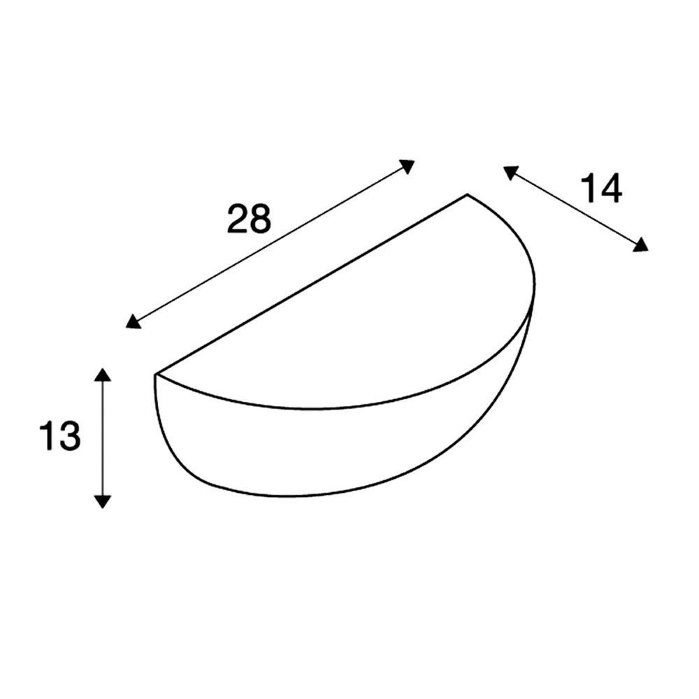 Wandlamp GL 101 E14 modern SLV 4024163093521