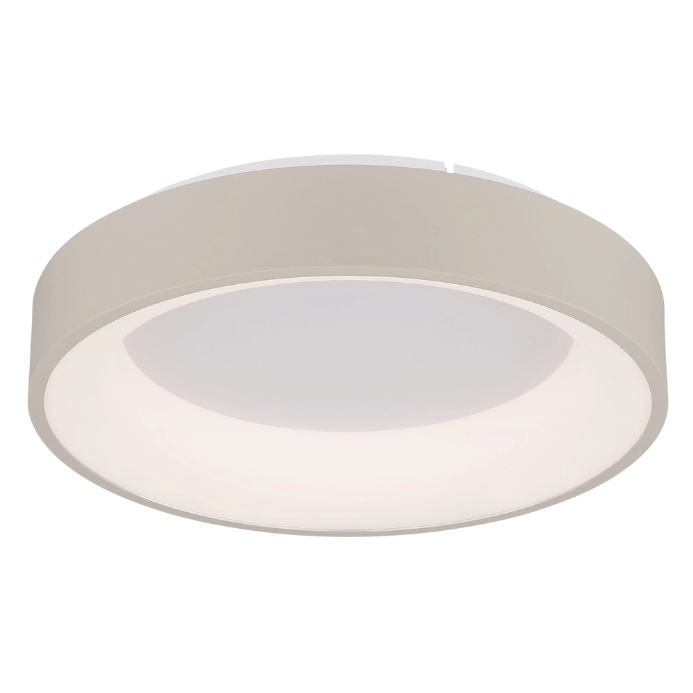 Moderne plafondlamp Gallegos zand bruin Ø 38cm Globo 9007371578955