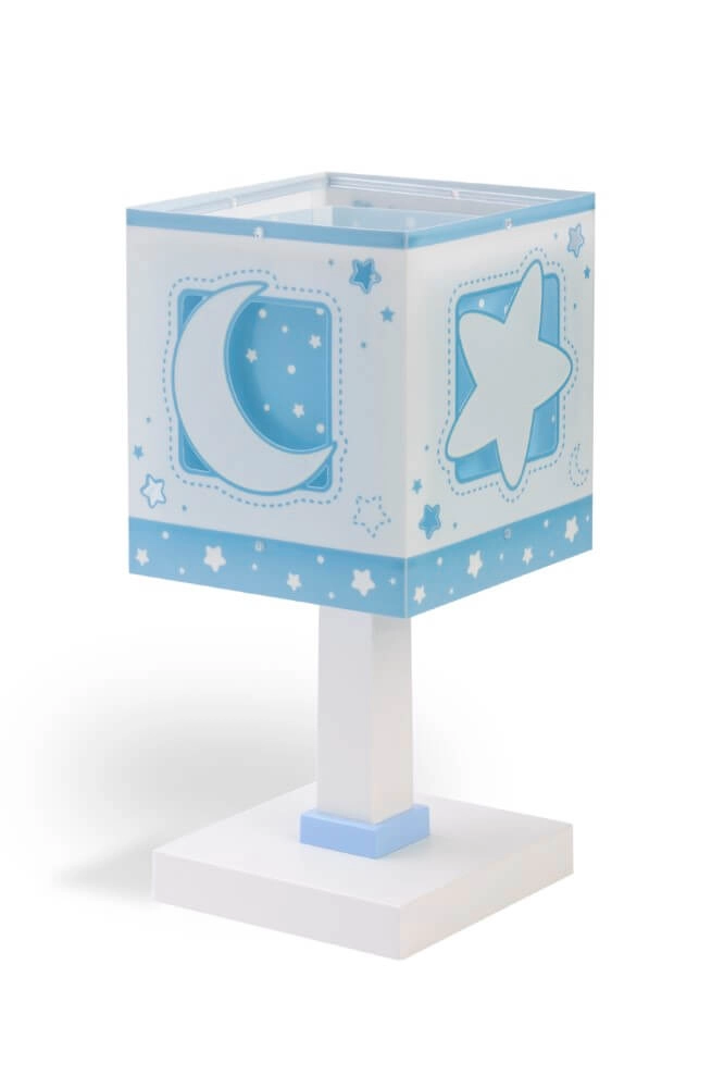 Kinderkamer tafellamp Moonlight soft blauw Dalber 8420406000381