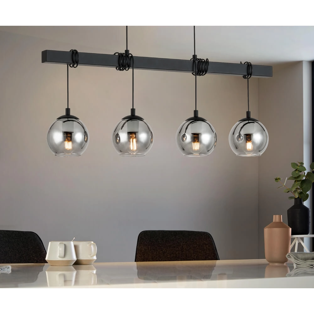 Eettafel hanglamp Argallo 4-lichts Stars of Light 9002759397616