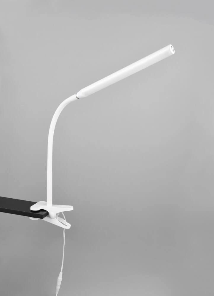 Klem bureaulamp Nevada flexibel - wit Trio 4017807618150