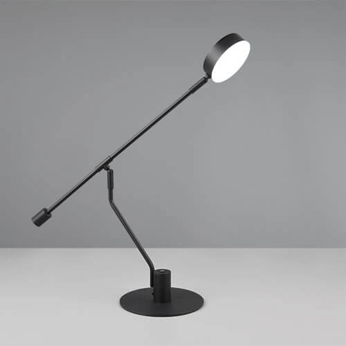 Led bureaulamp Manduro zwart Trio 4017807615999