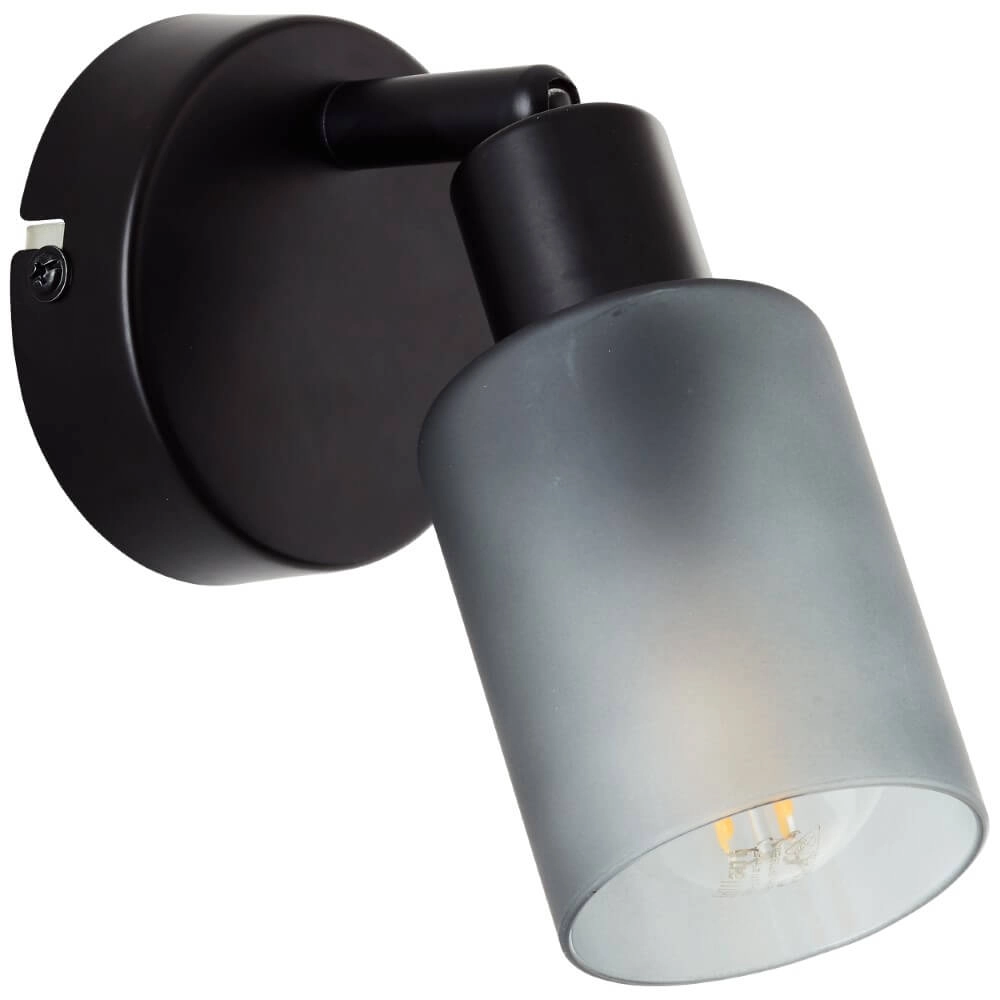 Zwart wandlampje Loralie Brilliant 4004353413223