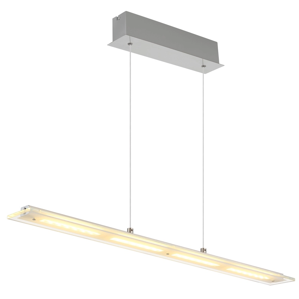 Hanglamp Novak nikkel 88cm Globo 9007371586028