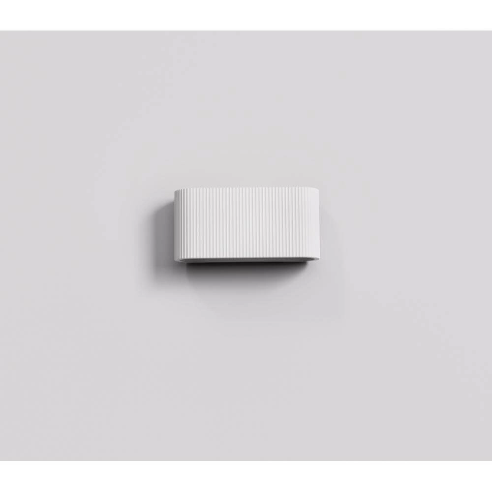 Unieke wandlamp Lille wit met ribbels Artdelight 8720701103054