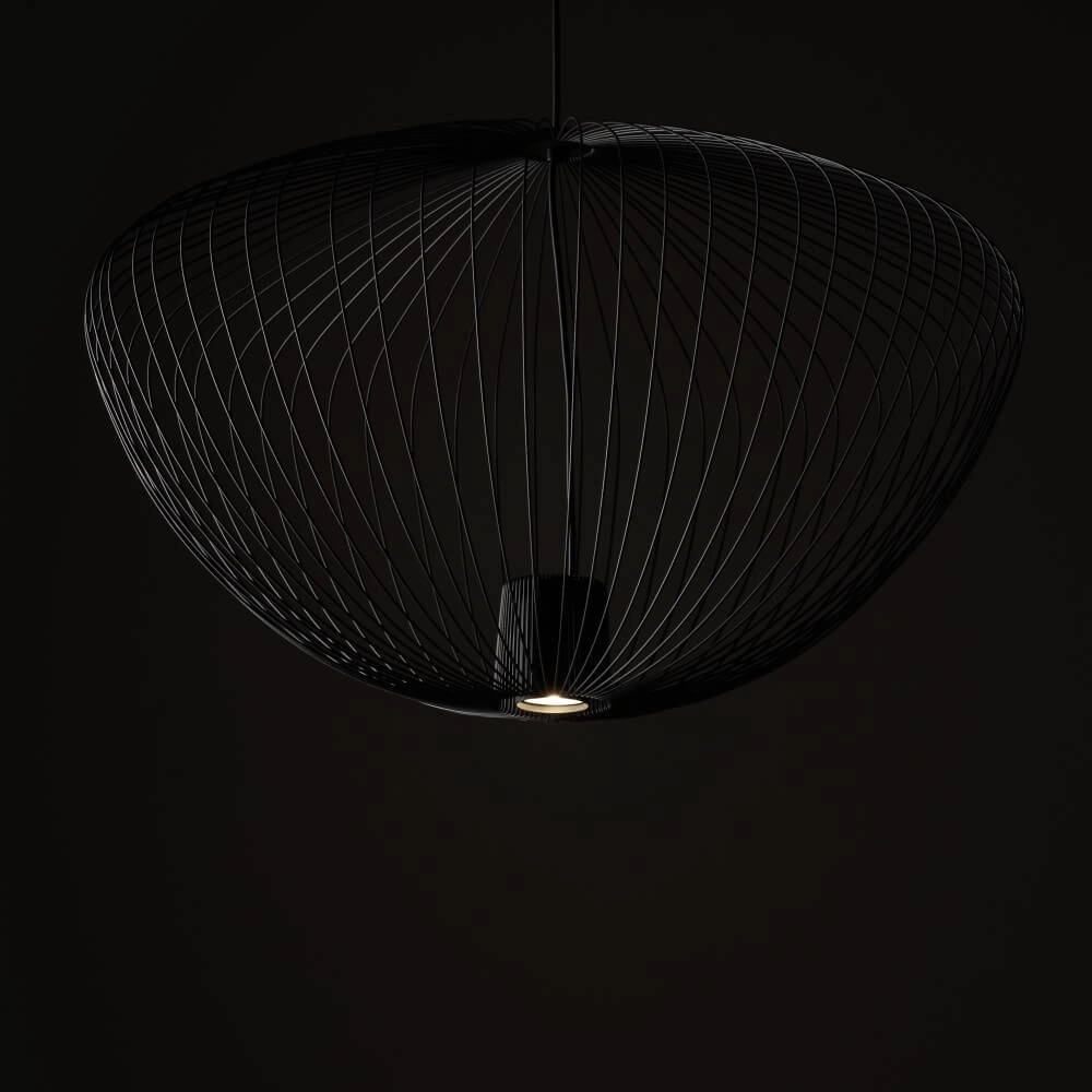 Rotan hanglamp Pumpkin L Ø 70cm Lyora 5903139112529