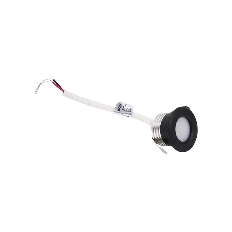 Klein inbouwspotje Minex zwart - IP44 Vtac 8720701271487