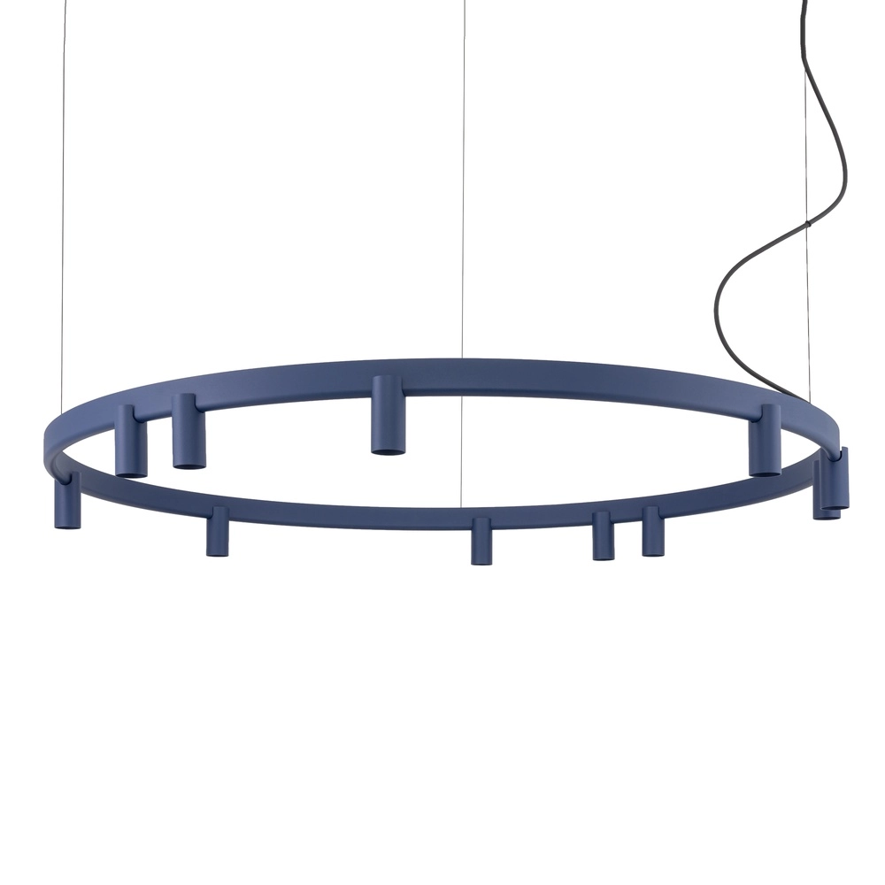 Design hanglamp Fourty marine blauw Ø 116cm