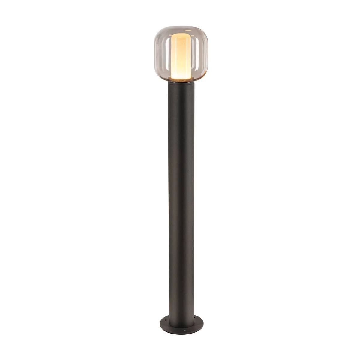 Design staande buitenlamp Ovalisk 100cm antraciet