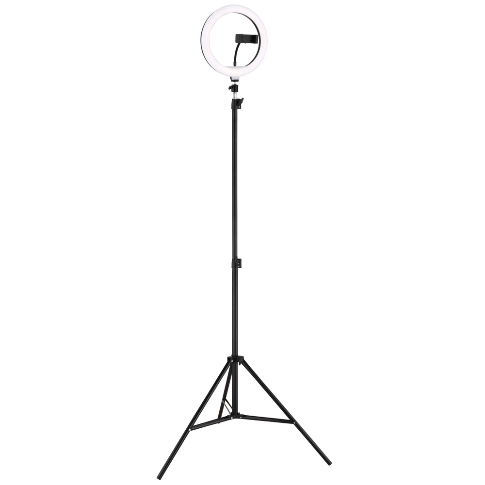 Ringlicht Delgado zwart Globo 9007371583454