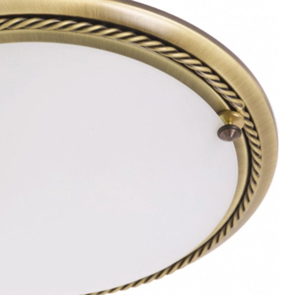 Plafonierre Ceiling and Wall of wandlamp 30cm bronsbruin Steinhauer 8712746023077