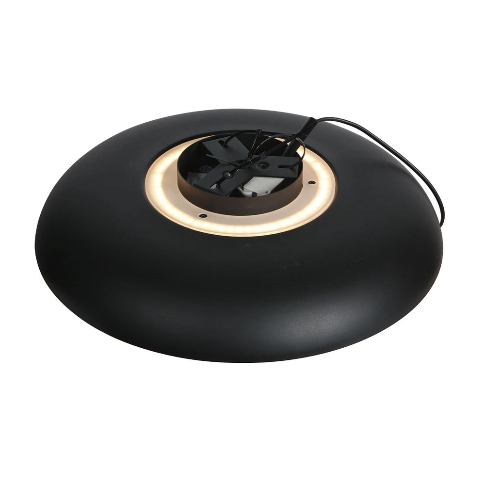 Plafonniere Golden Veil zwart Ø 40cm Steinhauer 8712746180299