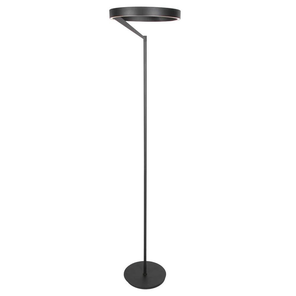 Moderne vloerlamp Mykty zwart Ø 40cm