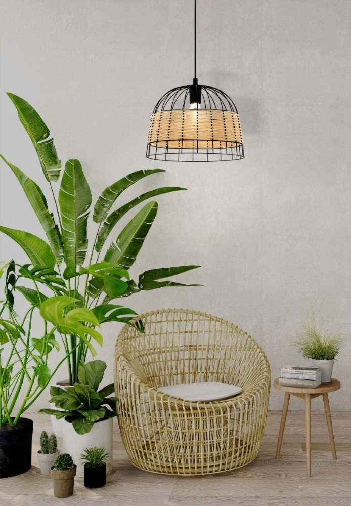 Rotan hanglamp Anwick Ø 37cm Eglo 9002759433116