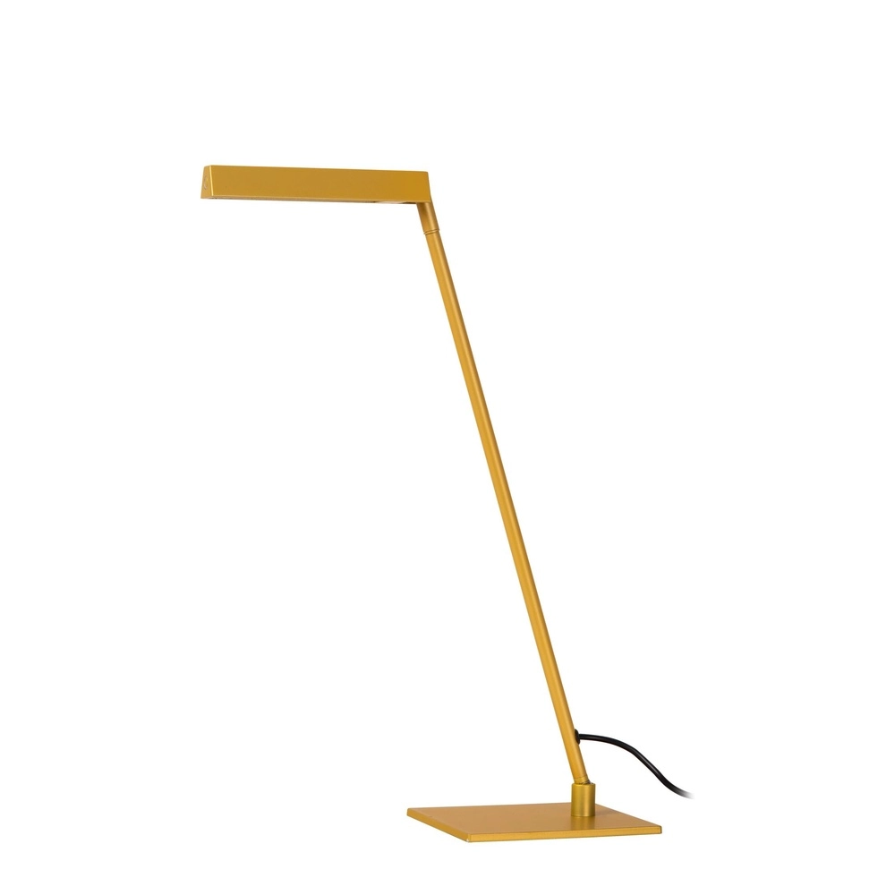 Design bureaulamp Lavale okergeel