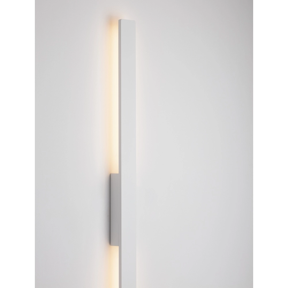 Strakke wandlamp Aneth wit 104cm Lyora 5212017447296