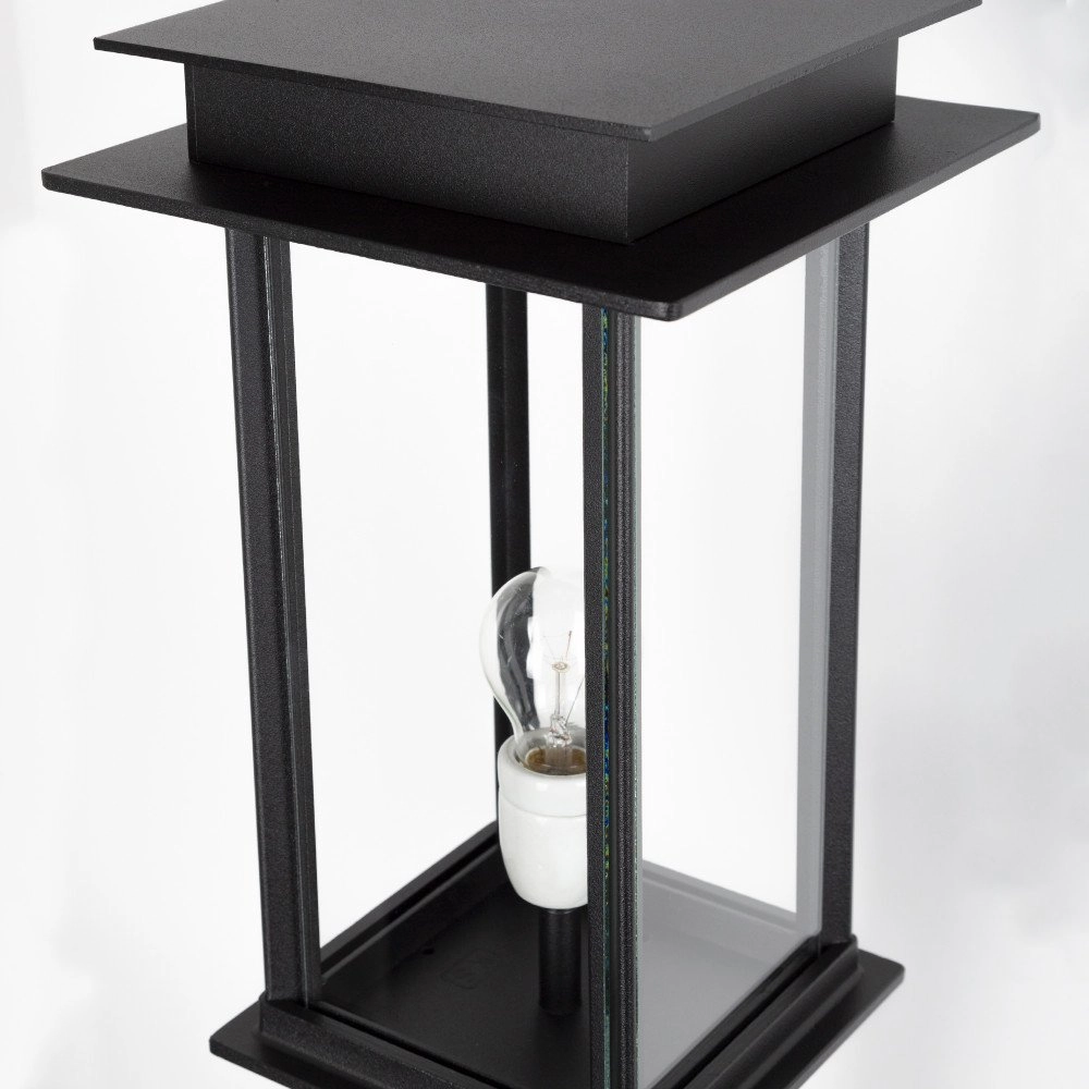 Sokkellamp Praag XL zwart KS Verlichting 8714732132602