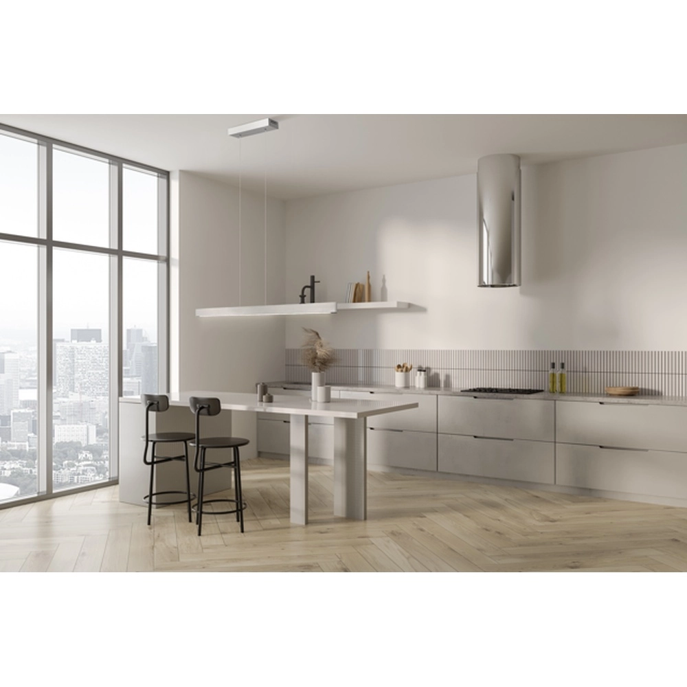 Design hanglamp Atina 130cm mat nikkel Masterlight 8718121345499