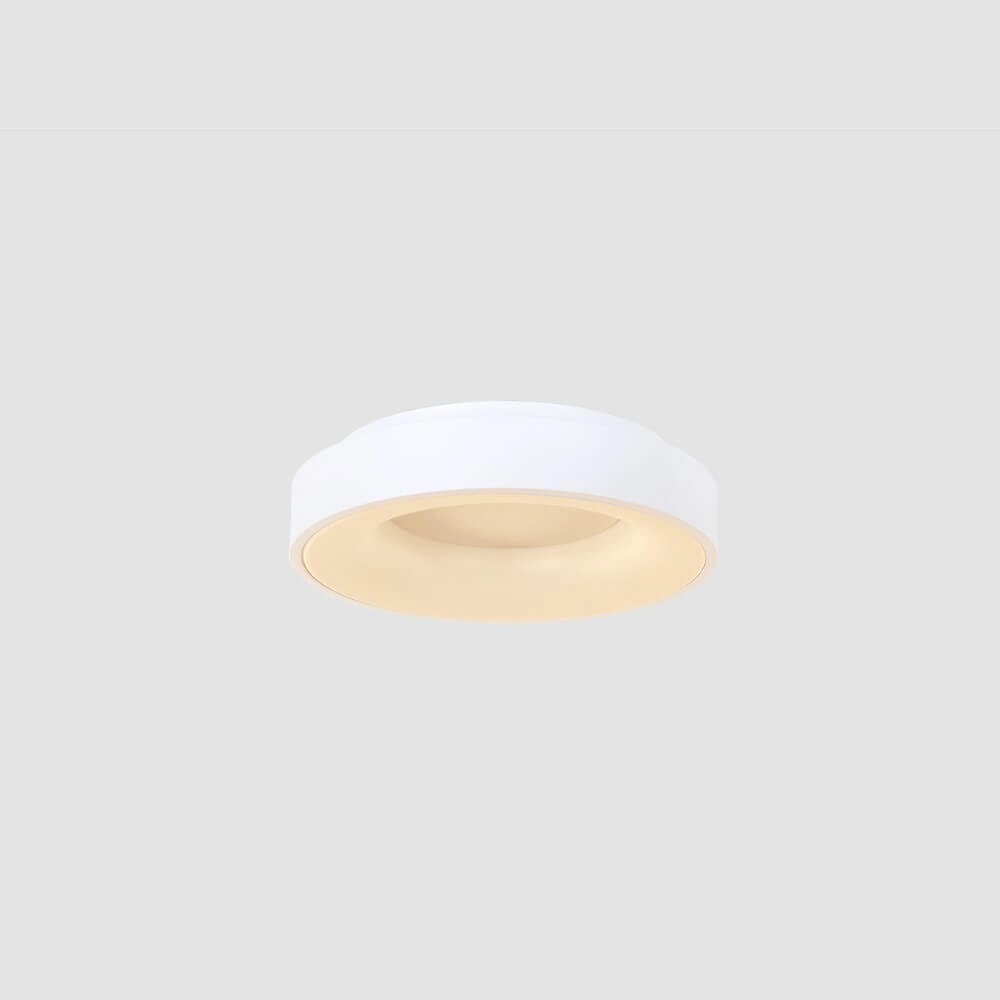Witte plafondlamp met led Ringlede Ø 30cm Steinhauer 8712746135763