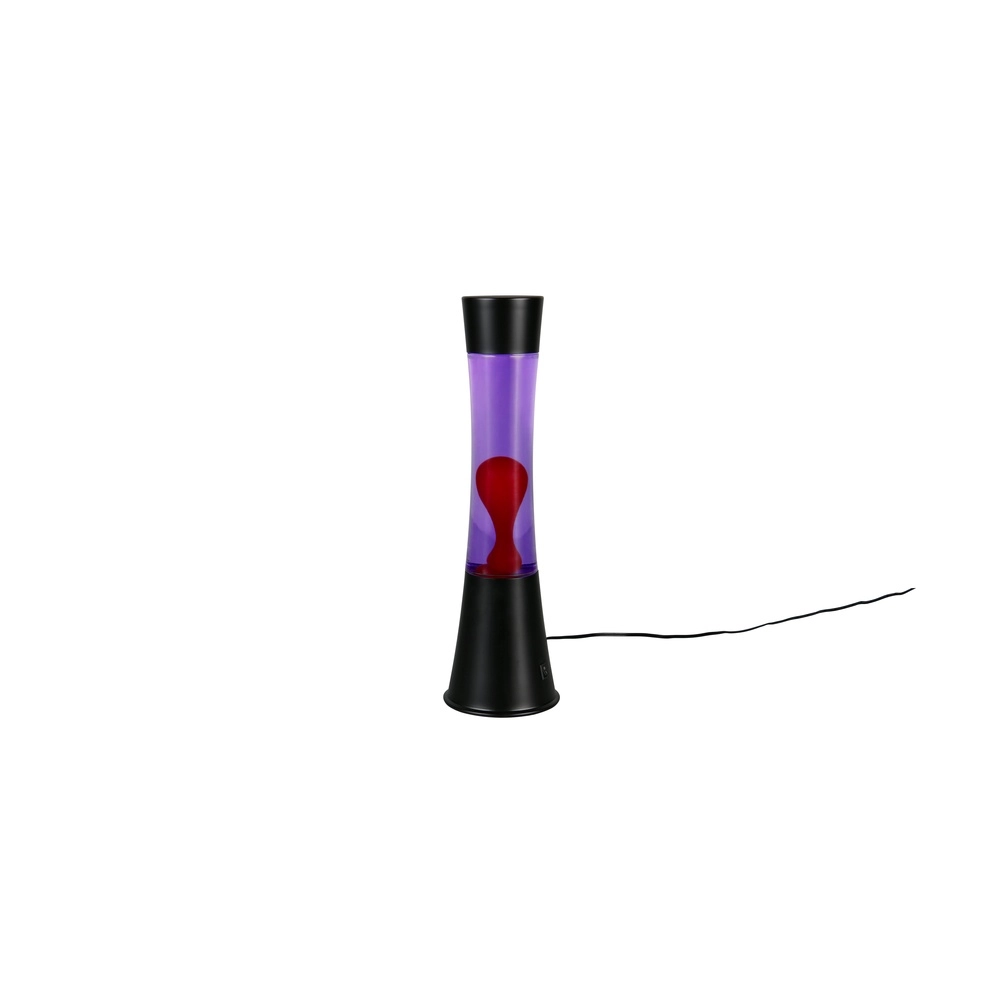 Lavalamp Etna zwart met rood Trio 4017807668506
