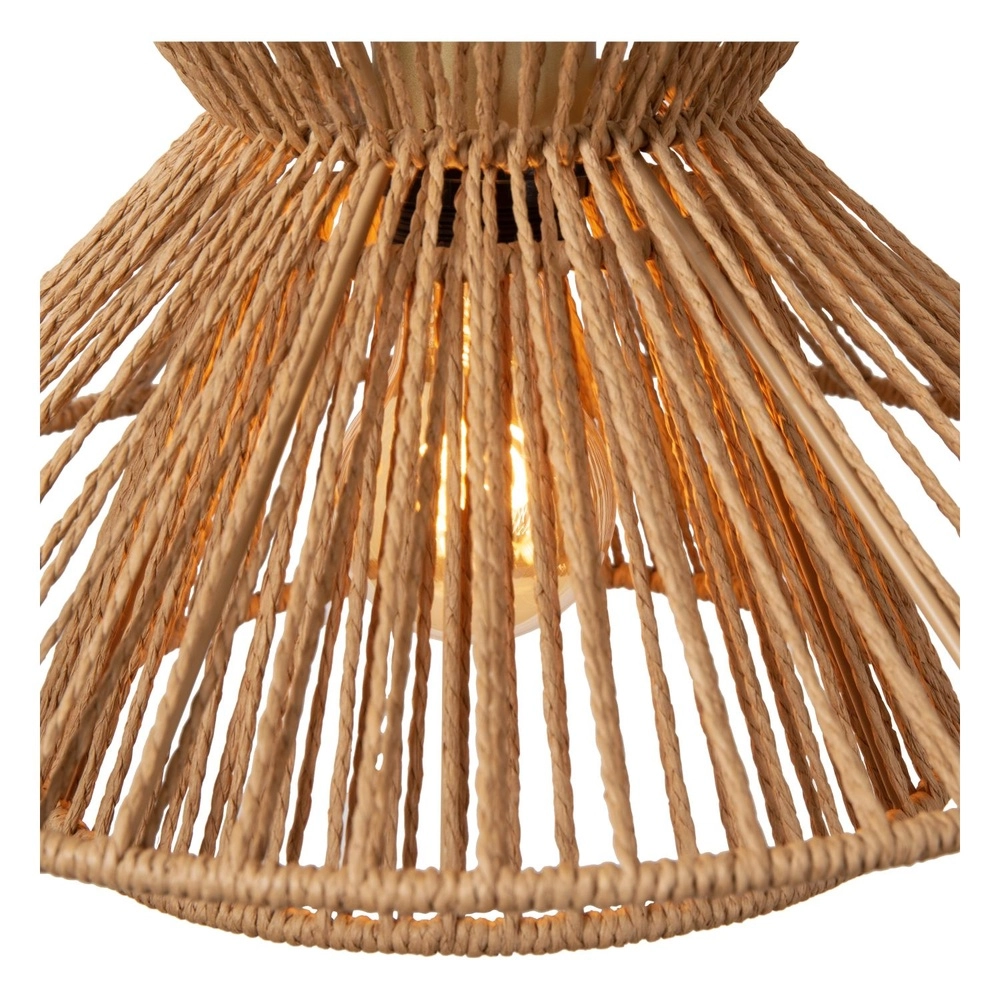 Hanglamp Tasman 3-lichts rotan Lucide 5411212105998