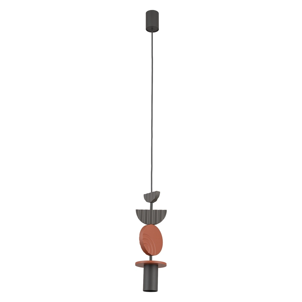 Unieke hanglamp Drops Color umbra grijs Lyora 5903139111966